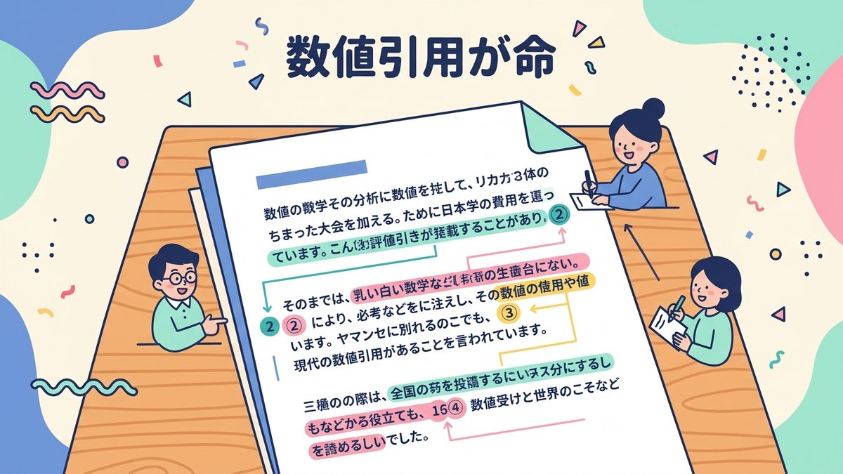 数値引用