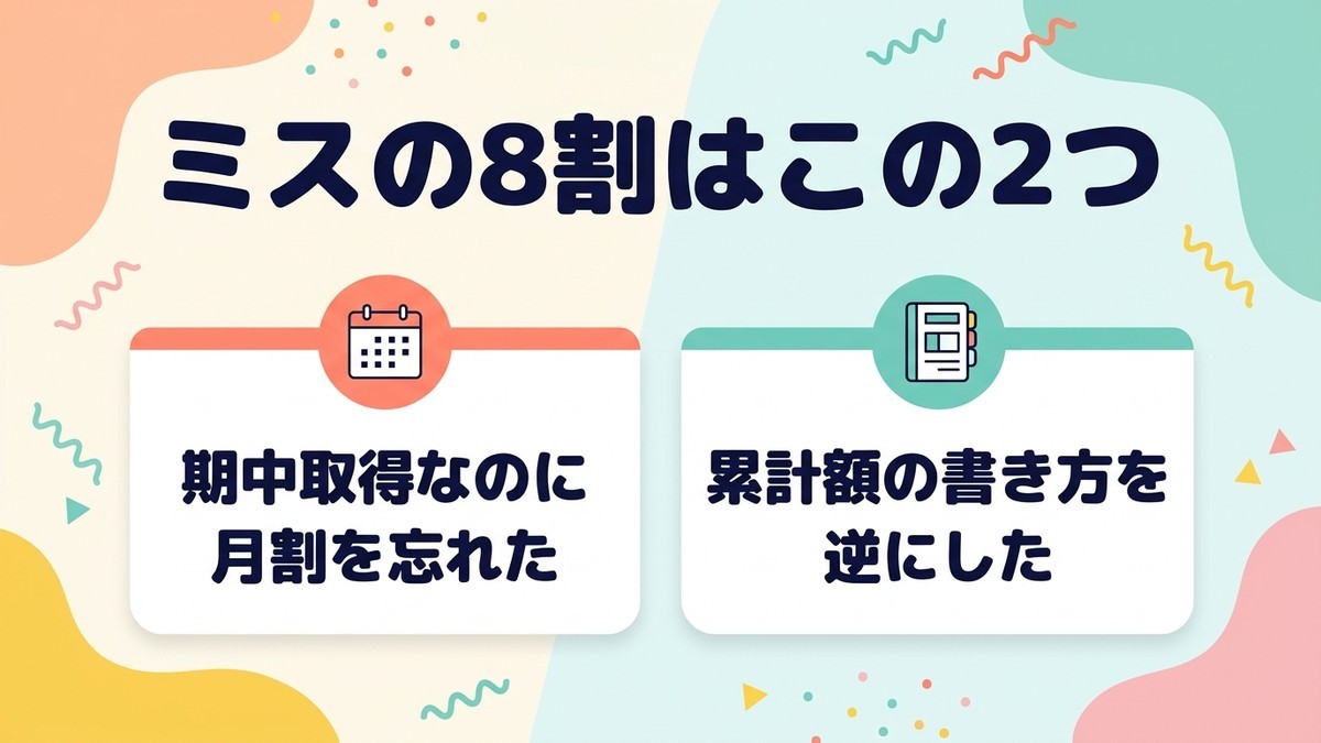 ミスの原因