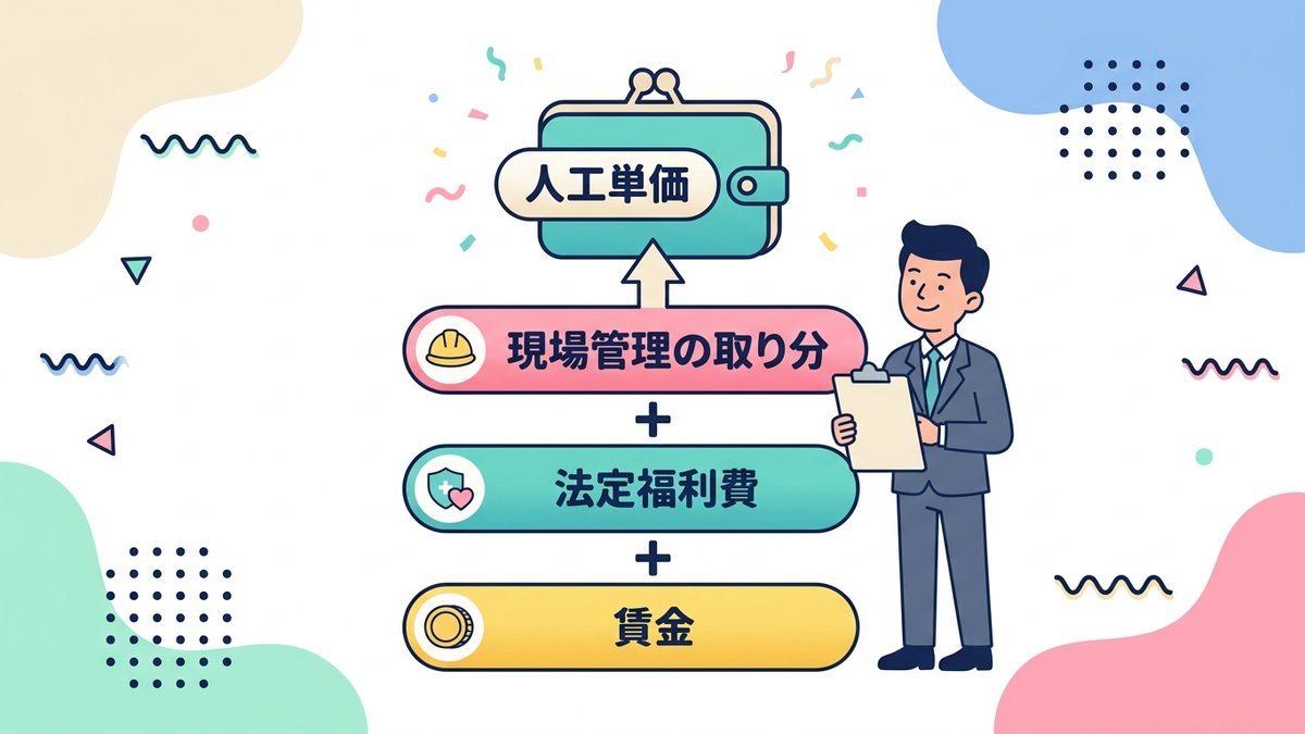 人工単価には何が含まれるか