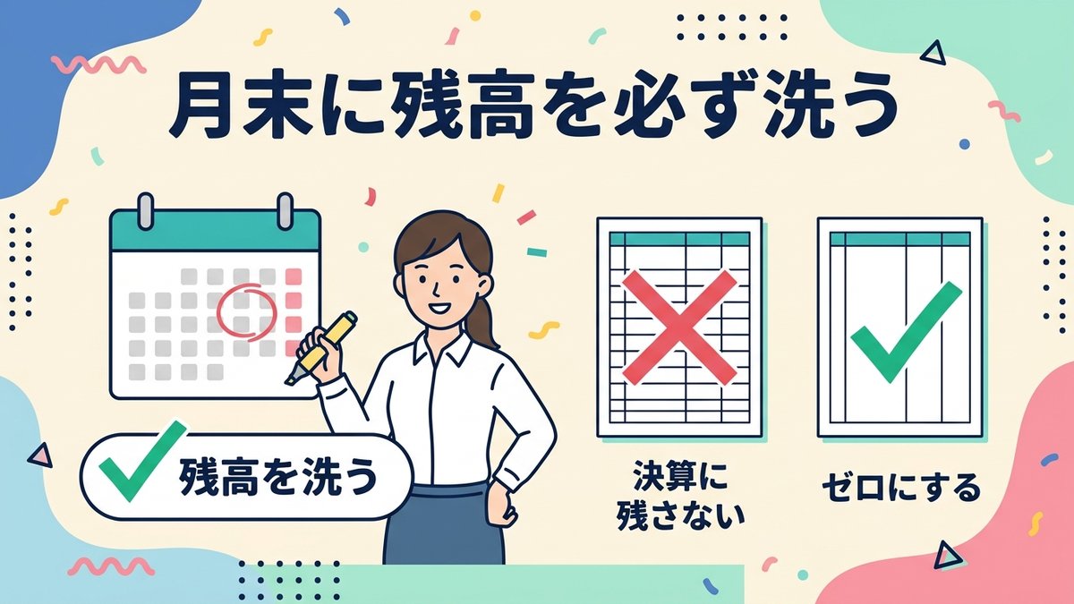 残ったまま決算を迎えるとどうなる？溜めないための実務ルール